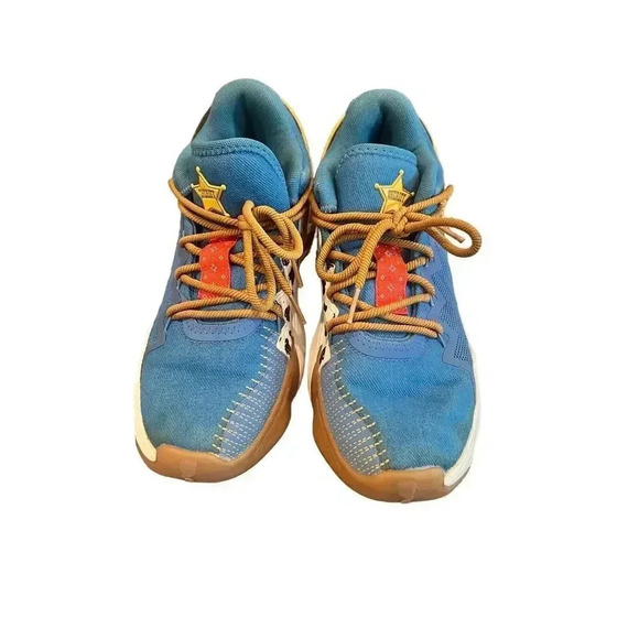 ADIDAS and D.O.M. #2 TOYSTORY WOODY SNEAKERS SIZE 6 - Picture 4 of 9